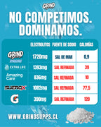 Grind Hydration | Electrolitos Premium – 60 Porciones ( Sabor Piña )