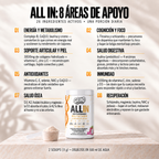 Grind ALL IN | High Performance Multivitamin – 30 Porciones (Sabor Pitaya)