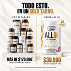 Grind ALL IN | High Performance Multivitamin – 30 Porciones (Sabor Pitaya)