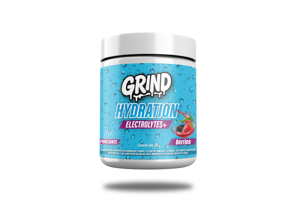 Grind Hydration | Electrolitos Premium – 60 Porciones ( Sabor Berries)