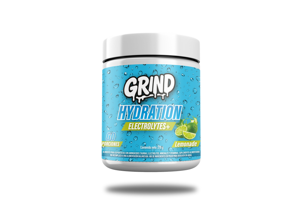 Grind Hydration | Electrolitos Premium – 60 Porciones ( Sabor Limonada)